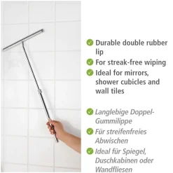 Teleskop Badezimmerwischer Duschabzieher*Wenko Outlet