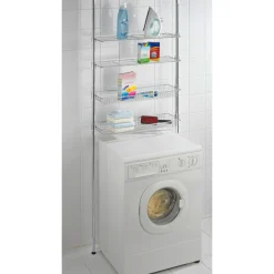 Teleskopregal Ellera mit 2 Ablagen und 2 Körben^Wenko Discount