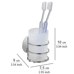 Turbo-Loc Seifenspender und Zahnputzbecher Befestigen ohne bohren^Wenko Sale