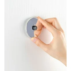 Wenko VacuumLoc WC-Set Quadro 2-teilig Edelstahl WC-Garnitur und Toilettenpapierhalter rostfrei