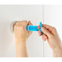 Wenko VacuumLoc WC-Set Quadro 2-teilig Edelstahl WC-Garnitur und Toilettenpapierhalter rostfrei