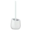 Wenko WC-Garnitur Badi Weiß Keramik WC-Bürstenhalter