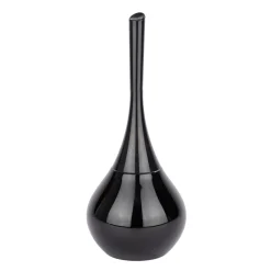 Wenko WC-Garnitur Flakon Schwarz Keramik