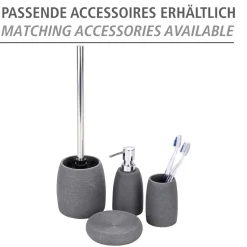 Wenko WC-Garnitur Goa Grau