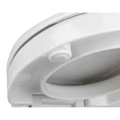 WC-Sitz Secura Comfort aus antibakteriellem Duroplast mit Sitzflächenerhöhung*Wenko