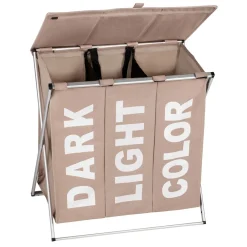 Wäschesammler Trio Top Taupe Wäschekorb 118 l*Wenko Clearance