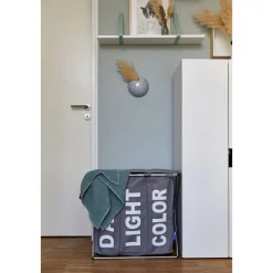 Wäschesammler Trio Top Grau Wäschekorb 118 l^Wenko Online