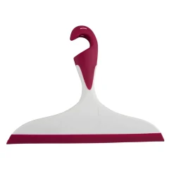 Wenko Badezimmerwischer Loano weiß-pink