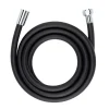 Duschschlauch Design schwarz matt 175 cm^Wenko Hot