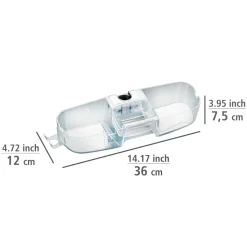 Duschstangencaddy Premium mit 3 Fächern*Wenko