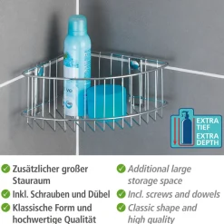 Eckablage Classic groß*Wenko Sale