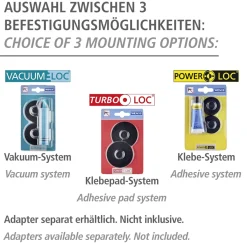 Haartrocknerhalter Classic Plus Black^Wenko New