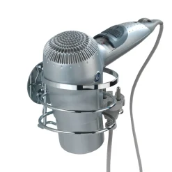Wenko Haartrocknerhalter Edelstahl Befestigen ohne bohren Turbo-Loc