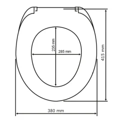 Wenko Premium WC-Sitz Heartbeach antibakteriell mit Absenkautomatik