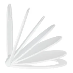 Wenko Premium WC-Sitz Kos Weiß mit Absenkautomatik