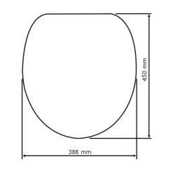 Premium WC-Sitz Meditation antibakteriell mit Absenkautomatik^Wenko Outlet