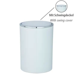 Schwingdeckeleimer Inca weiß 5 L^Wenko Clearance