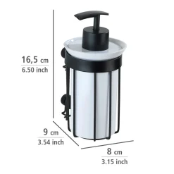 Seifenspender Classic Plus schwarz 185 ml^Wenko Clearance