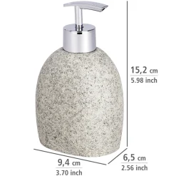 Seifenspender Puro hellgrau ca 295 ml^Wenko Discount