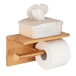 Toilettenpapierhalter Duo Bambusa*Wenko New