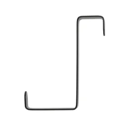 Türgarderobenhaken schwarz 4er Set^Wenko Discount