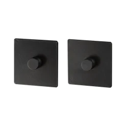 Wenko Turbo-Loc Adapter eckig schwarz 2er Set