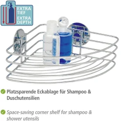 Wenko Turbo-Loc Eckablage