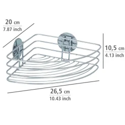 Wenko Turbo-Loc Eckablage