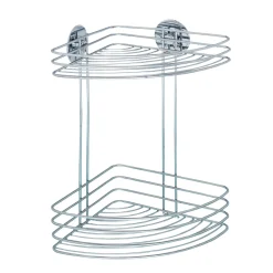 Wenko Turbo-Loc Eckregal 2 Ablagen