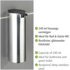 Wenko Turbo-Loc Seifenspender Detroit