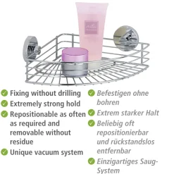 Vacuum-Loc Eckablage Bari*Wenko Sale