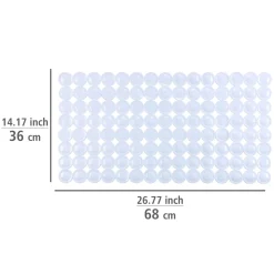 Wenko Wanneneinlage Belem weiß 67,5 x 36 cm