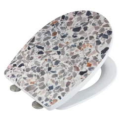 WC-Sitz Terrazzo High Gloss^Wenko Best