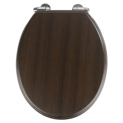 WC-Sitz Wenge mit Absenkautomatik^Wenko Outlet
