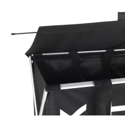 Wenko Wäschesammler Trio schwarz 118 l