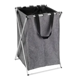 Wäschesammler Uno grau meliert 52 l^Wenko Outlet