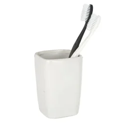 Zahnputzbecher Faro weiß^Wenko Best