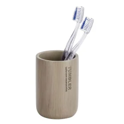 Zahnputzbecher Palo taupe^Wenko Discount