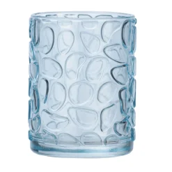 Wenko Zahnputzbecher Vetro blau