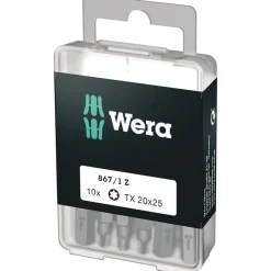 Bit-Set DIY Torx 20 x 25 10-teilig*Wera Hot