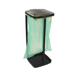 Wertstoffsammler schwarz 34 x 31 x 71 cm^ Outlet