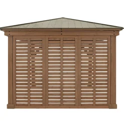 Seitenwand für Devon 12x12 und 12x14 8x298x232cm Natur^Westmann Outlet