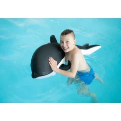 Sitzsack & Schwimmtier Delfin 102x40x36cm Dunkelgrau*Westmann Clearance