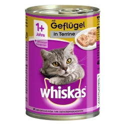 Whiskas Dose Terrine mit Geflügel 400g