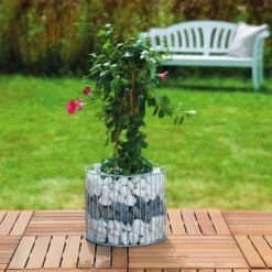 Gabionen-Pflanzgefäß Amber M^Wilk Online
