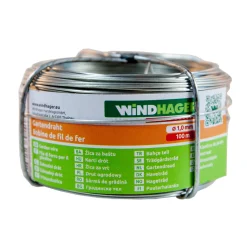 Windhager Gartendraht 100m 1 mm verzinkt