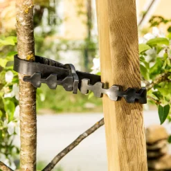 Gummi-Baumanbinder-Set schwarz 2-teilig^Windhager New