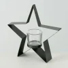Windlicht Naos Stern Höhe 24 cm Eisen pulverbeschichtet Mehrfarbig