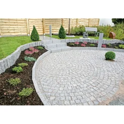 Granitpflaster granit grau 9 x 9 x 5 cm^Wingart Online