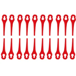 Ersatzmesser für Akku-Rasentrimmer WART 20 und RTA 20 20 Stück*Wingart Outlet